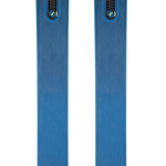 Head Supershape E-Titan Skis 2023 - A pair of skis with a black top and blue bottom, featuring the word "HEAD" in white on both tips.