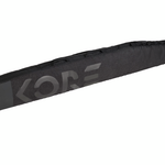Head Kore Single 220cm Ski Bag 2024 - Black ski bag with a zippered top and two side pockets.