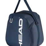 Head Boot Bag 40L 2024 - A dark gray boot bag with a zippered top and white lettering on the side.