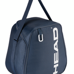 Head Boot Bag 40L 2024 - A dark gray boot bag with a zippered top and white lettering on the front.