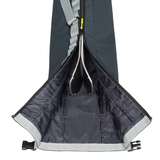 Head Women's Single Ski Bag 195cm - 2024 model ski bag with a dark gray color and white trim, featuring a zippered opening on top.