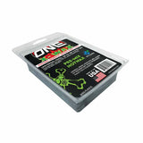 Oneball X-Wax Cool 28 - 21F 2025 - A black wax block with a white logo and red, green, and blue accents.