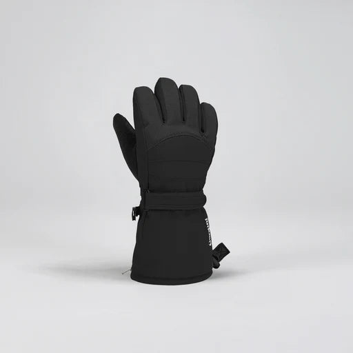 Gordini Kids Prima Glove 2024 - A black glove with a small white logo on the wrist strap.