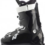 Nordica Ladies' Cruise 65 Ski Boot 2020 - Black ski boot with white logo on side and silver buckles.