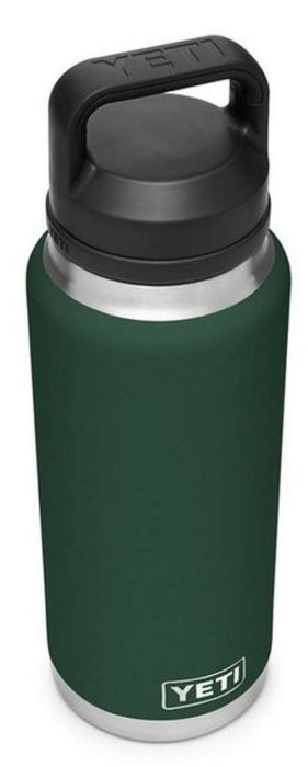 YETI Rambler Bottle - 36 oz. - Chug Cap - Northwoods Green