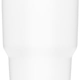 Yeti Rambler 30 oz. Tumbler with Magslider Lid - A white tumbler with a silver lid and a sliding closure mechanism on top.