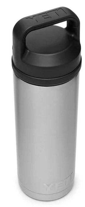 YETI Rambler 18 oz Bottle, Vacuum Insulated, Stainless Steel with Chug Cap,  Ice Pink