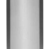 Yeti Rambler 36 oz. Bottle With Chug Cap - A stainless steel water bottle with a black chug cap and handle on top.