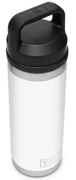 Yeti Rambler Bottle with Chug Cap - 18 oz - White