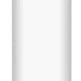 Yeti Rambler 18 oz. Water Bottle With Chug Cap - A white water bottle with a black chug cap and silver base.