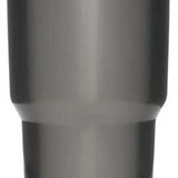 Yeti Rambler 30 oz. Tumbler with Magslider Lid - A stainless steel tumbler with a clear lid and a silver-colored MagSlider lid.