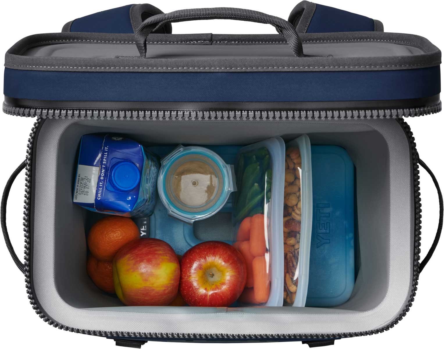 Yeti Thin Ice Large - A large, rectangular-shaped cooler with a dark gray lid and handle on top.