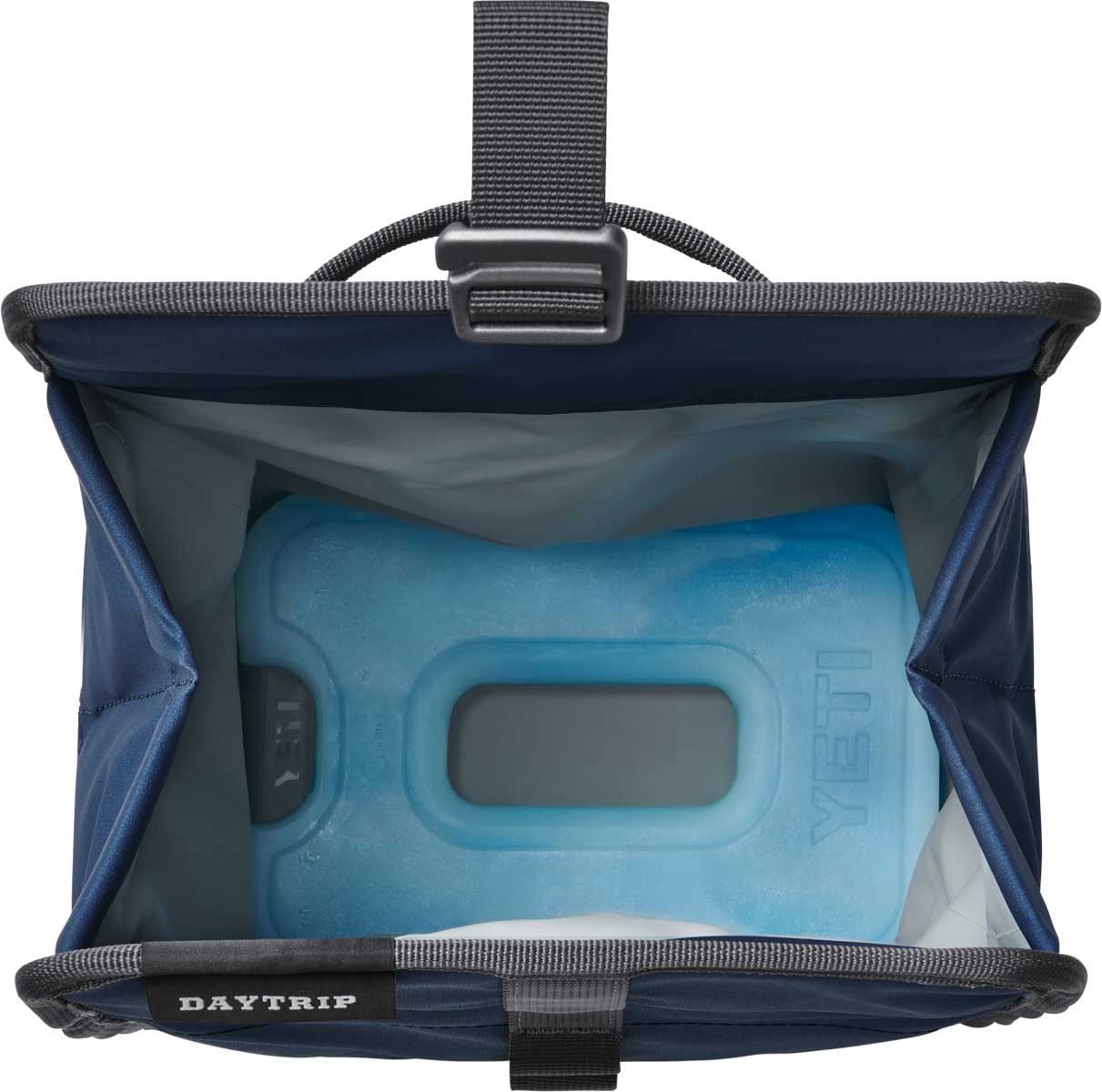 Yeti Thin Ice Medium - A light blue ice pack with a rectangular shape and rounded corners, featuring two small handles on either side.