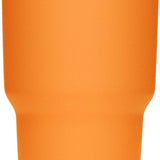 Yeti Rambler 30 oz. Tumbler with Magslider Lid - A stainless steel tumbler with a silver lid and a sliding closure mechanism.