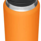Yeti Rambler 36 oz. Bottle With Chug Cap - A stainless steel bottle with a black chug cap and handle, featuring an embossed "YETI" logo on the side.
