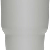 Yeti Rambler 30 oz. Tumbler with Magslider Lid - A stainless steel tumbler with a clear lid and silver handle.