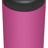 Yeti Rambler 12 oz. Colster Slim Can Insulator - A slim can insulator with a silver lid and a solid gray body.