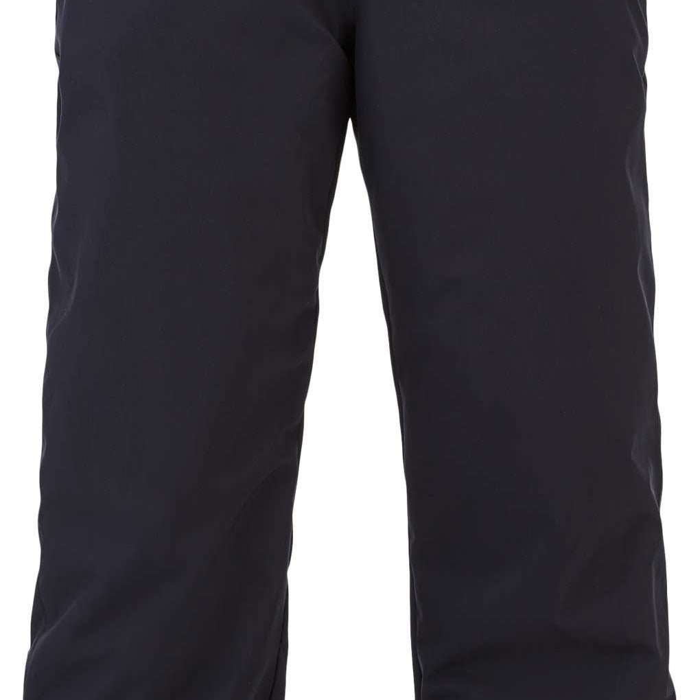 Spyder Men's Mesa Insulated Pants - Black pants with gray accents on the side seams and a black belt loop.