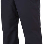 Spyder Men's Mesa Insulated Pants 2021 - Black pants with a black belt and two gray buttons on the waistband.