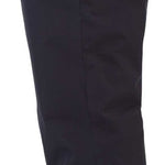 Spyder Men's Mesa Insulated Pants 2021 - Black pants with a black belt and gray stitching on the back pocket.