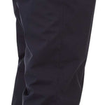 Spyder Men's Mesa Insulated Pants 2021 - Black pants with a black belt and white stitching on the back pocket.