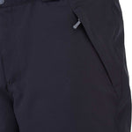 Spyder Men's Mesa Insulated Pants 2021 - Black pants with a subtle white pattern on the side of the leg.