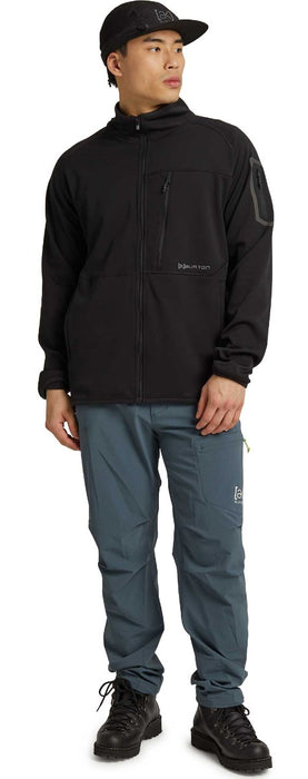 Burton Men's AK Polartec Grid Full Zip Fleece Jacket 2020