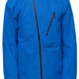 The 686 Hydra Thermagraph Jacket 2024 in blue has an insulated hood.