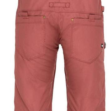 The 686 Black Magic bibs are showcased in a black color with a quilted pattern on the front and back.