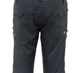 The 686 Ladies Black Magic Insulated Bib features a sleek black color with white accents and side zippered pockets.