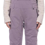 The 686 Ladies Black Magic Insulated Bib has a solid black color and appears in a front view.