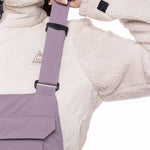 The 686 Black Magic Insulated Bib features a black color and bib design with adjustable shoulder straps.