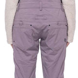 The 686 Ladies Black Magic Insulated Bib has black straps and a quilted pattern on the front.