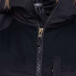 The 686 Women's Dream Insulated Jacket 2023 has an insulated hood and black color.
