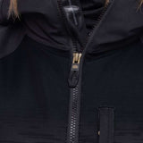 The 686 Women's Dream Insulated Jacket 2023 has an insulated hood and black color.