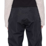 The 686 Women's Geode Thermagraph Bib 2023 bibs are black with a reflective logo on the left leg.