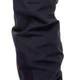 The 686 Women's Geode Thermagraph Bib Pant has a black color and appears to be shown in a front view, with a visible zippered fly on the side.