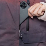 The 686 Women's Geode Thermagraph Bib 2023 is shown in dark gray with a burgundy stripe down the side.