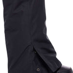 The 686 Women's Geode Thermagraph Bib has a black color and appears in a front view.