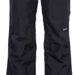 The 686 Ladies GORE-TEX Willow Insulated Pants 2023 are black insulated pants with elastic waistband and cuffs.