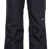 The 686 Ladies GORE-TEX Willow Insulated Pants 2023 are black insulated pants with elastic waistband and cuffs.