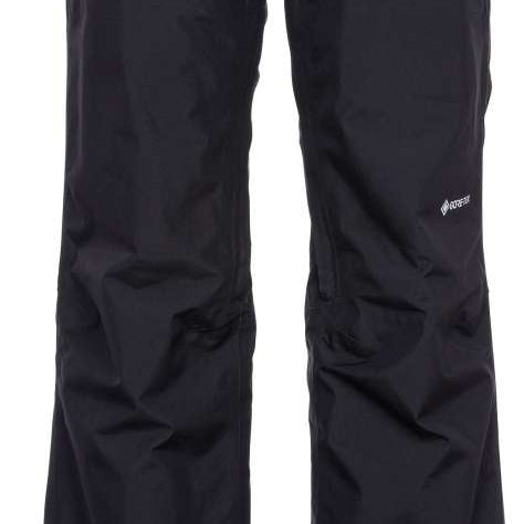 The 686 Ladies GORE-TEX Willow Insulated Pants 2023 are black insulated pants with elastic waistband and cuffs.