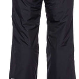 The 686 ladies' Gore-Tex Willow insulated pants are black with an adjustable waistband and have a distinctive white logo on the left leg.