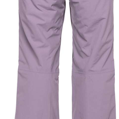 The 686 Ladies GORE-TEX Willow Insulated Pants 2023 are light purple with black accents on the waistband and ankles.