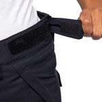 The 686 Women's Smarty 3-in-1 Cargo Pant has a black waistband with an adjustable elastic drawstring.