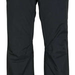 The 686 Ladies Standard Pant 2023 is black with a zippered pocket on the side.
