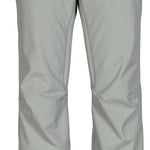 The 686 Ladies Standard Pant 2023 is primarily white with black trim and has a belt loop on the front.