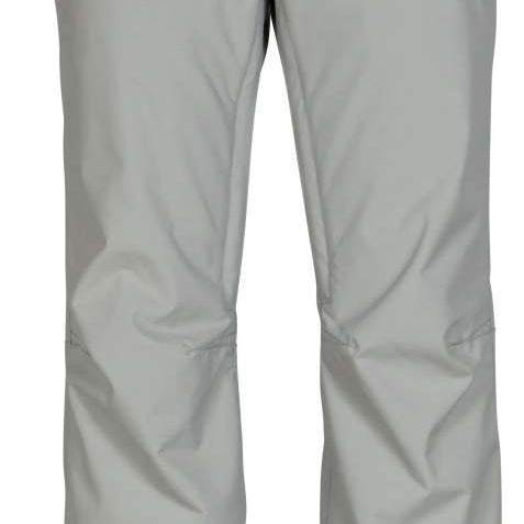 The 686 Ladies Standard Pant 2023 is primarily white with black trim and has a belt loop on the front.
