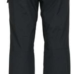 The 686 Ladies Standard Pant 2023 in black appears to be shown from the back, with two zippered pockets on either side and a belt loop at the waist.