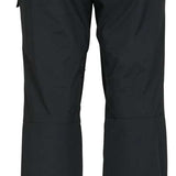 The 686 Ladies Standard Pant 2023 in black appears to be shown from the back, with two zippered pockets on either side and a belt loop at the waist.